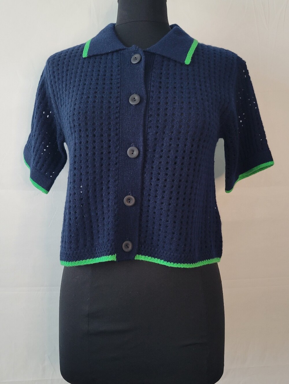 Brodie Short Sleeve Cashmere Jacket.